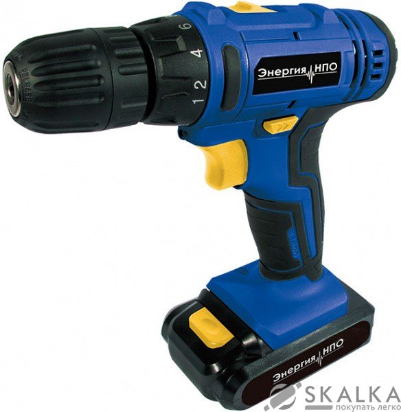 На фото Шуруповерт аккумуляторный Энергия РШ-18 Li (845263)