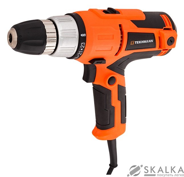 На фото Шуруповерт сетевой Tekhmann TED-650 (844128)