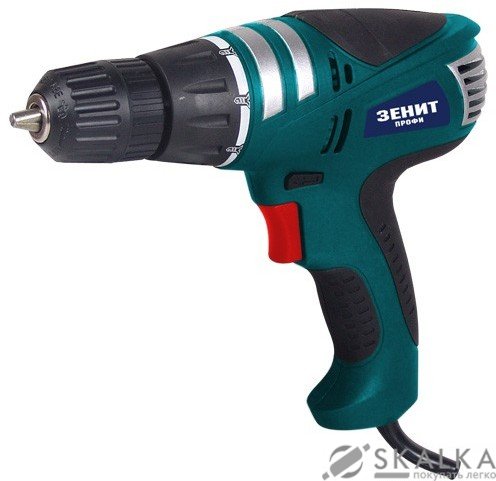 На фото Шуруповерт сетевой Зенит ЗШ-500 профи (834566)