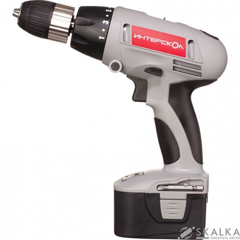 Шуруповерт аккумуляторный Интерскол ДА-12 ЭР-01 Ni-Cd На фото Шуруповерт аккумуляторный Интерскол ДА-12 ЭР-01 Ni-Cd