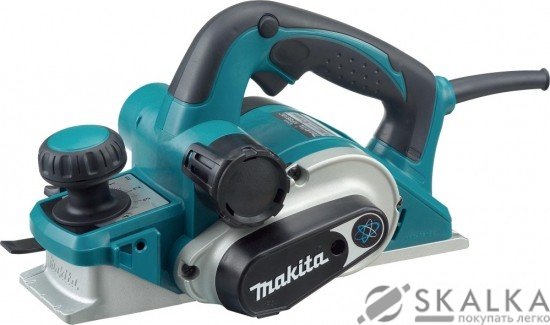 На фото Электрорубанок Makita KP0800 620 Вт (32678)