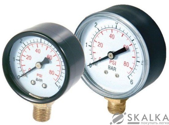 На фото Манометр Насосы+Оборудование PG-P50В 1 МПа