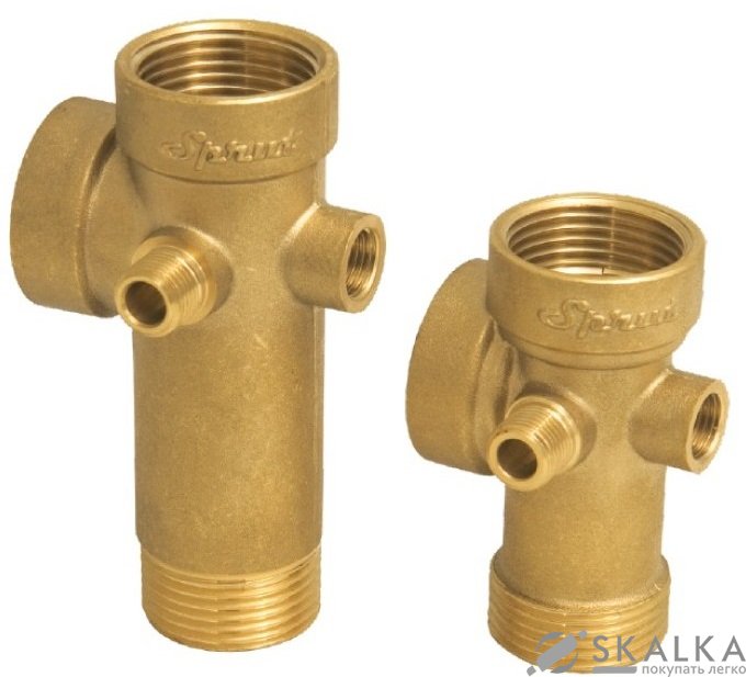 Переходник Sprut 5 WAY L D-1" 80 мм На фото Переходник Sprut 5 WAY L D-1" 80 мм