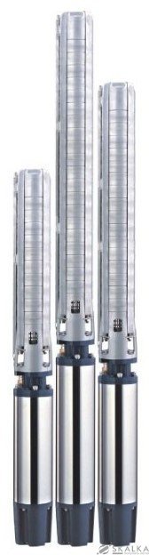 На фото Центробежный насос для скважины Sprut 6SP17-9