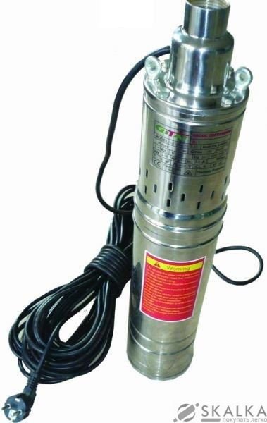 На фото Насос скважинный шнековый Сristal QGD 1.2-100-0.75кВт + пульт