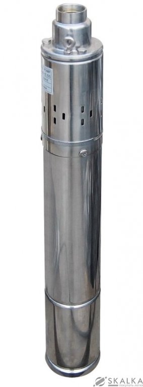 На фото Насос скважинный шнековый VOLKS pumpe 4 QGD 1.2-100-0.75кВт + кабель 15м