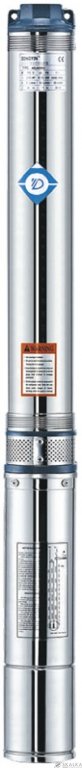 На фото Скважинный насос Dongyin 0.92 кВт H 105(82) м Q 55(35) л/мин Ø102 мм mid (778124)