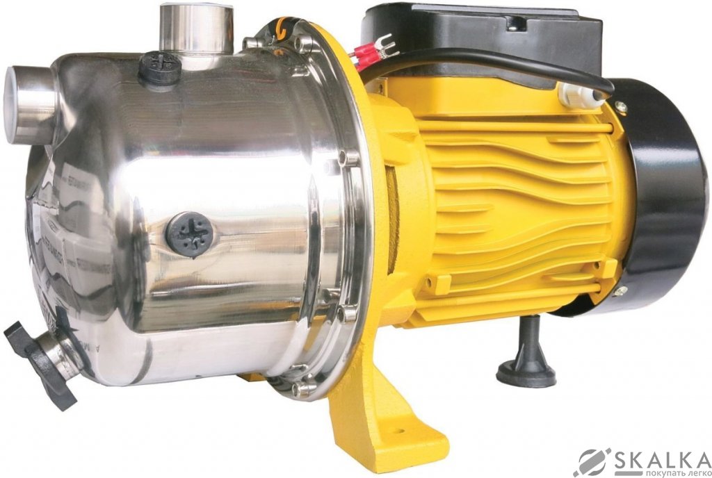 На фото Насос центробежный Optima JET100S-PL 1.1 кВт нержавейка