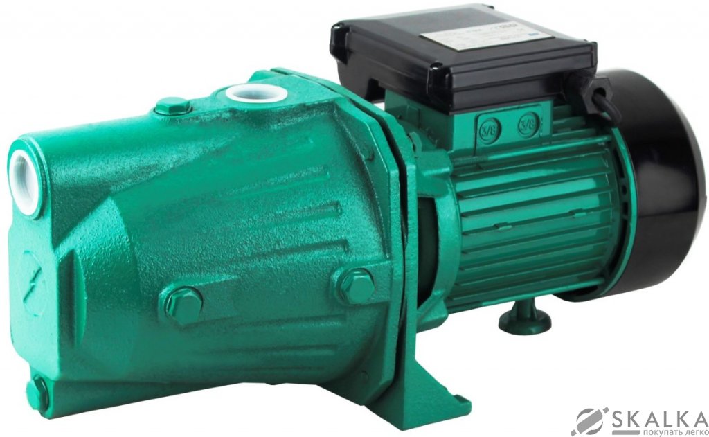 На фото Насос центробежный VOLKS pumpe JY100A 1.1 кВт чугун длинный