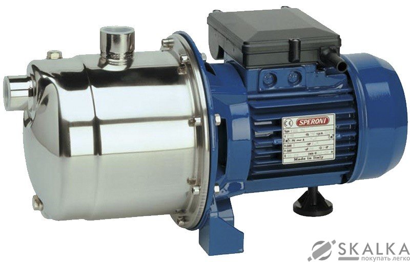 На фото Поверхностный самовсасывающий насос Speroni CAM INOX 198