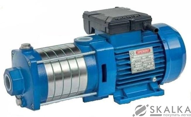 На фото Горизонтальный многоступенчатый насос Speroni RXM 2-6