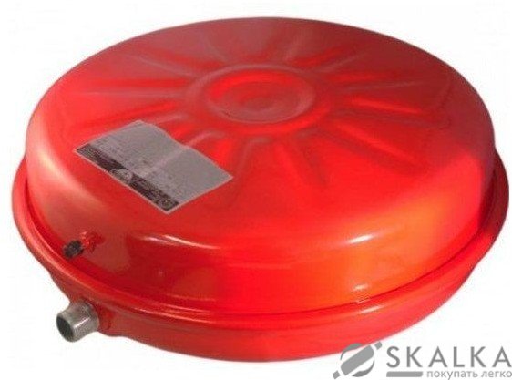 На фото Бак Zilmet oem-pro для монтажа в котлы плоский 14 л 3 bar рифленый