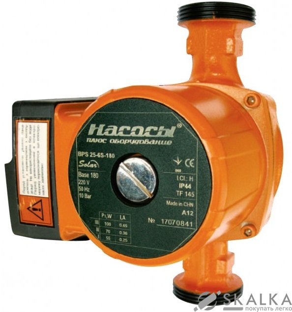 На фото Циркуляционный насос Насосы+Оборудование BPS25-8S-180 Solar
