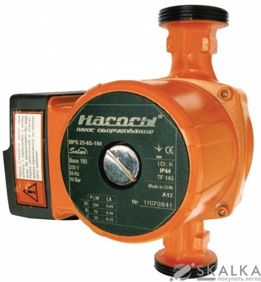 На фото Циркуляционный насос Насосы+Оборудование BPS32-8S-180 Solar