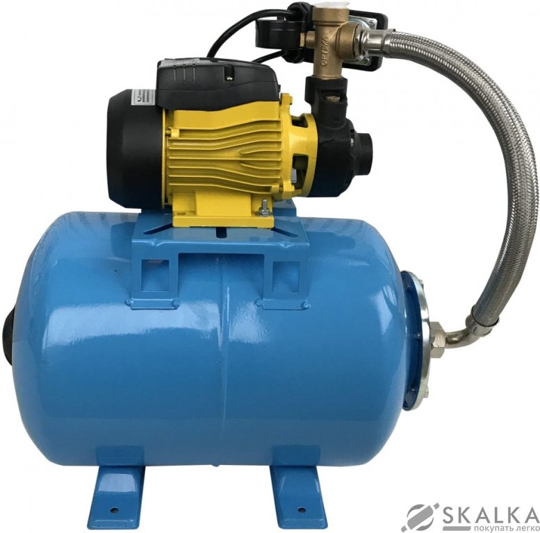 Насосная станция Optima QB60 L 0,37кВт - 24л на Гребёнке На фото Насосная станция Optima QB60 L 0,37кВт - 24л на Гребёнке
