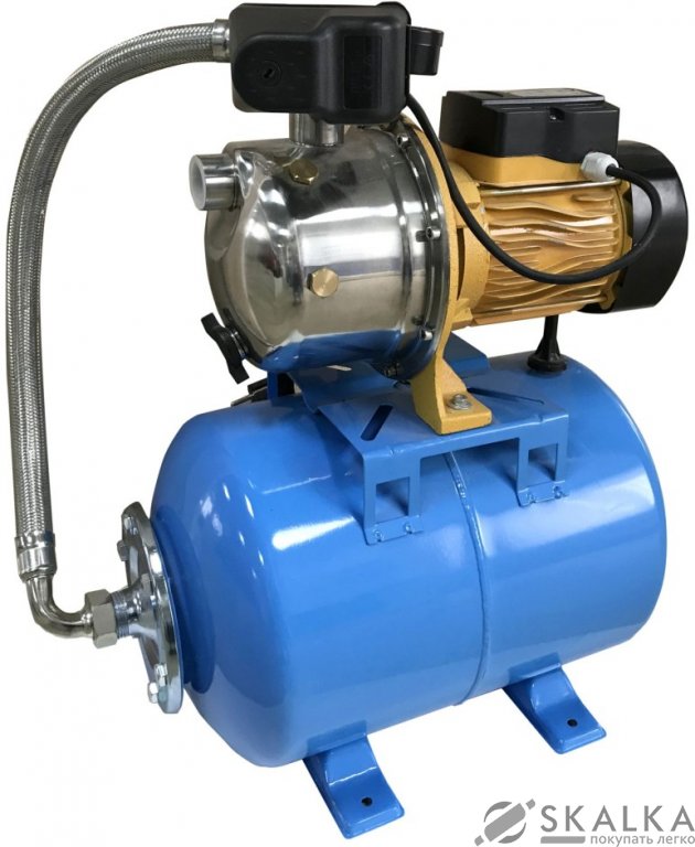 На фото Насосная станция Optima JET 80S-24 0.8 кВт нержавейка