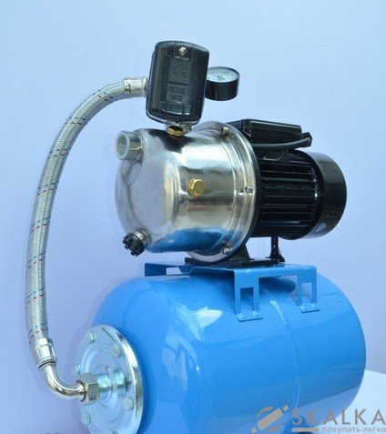 На фото Насосная станция Delta JY 1000 1.1 кВт 24 л