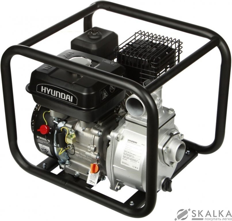 Мотопомпа бензиновая Hyundai HY 53 На фото Мотопомпа бензиновая Hyundai HY 53
