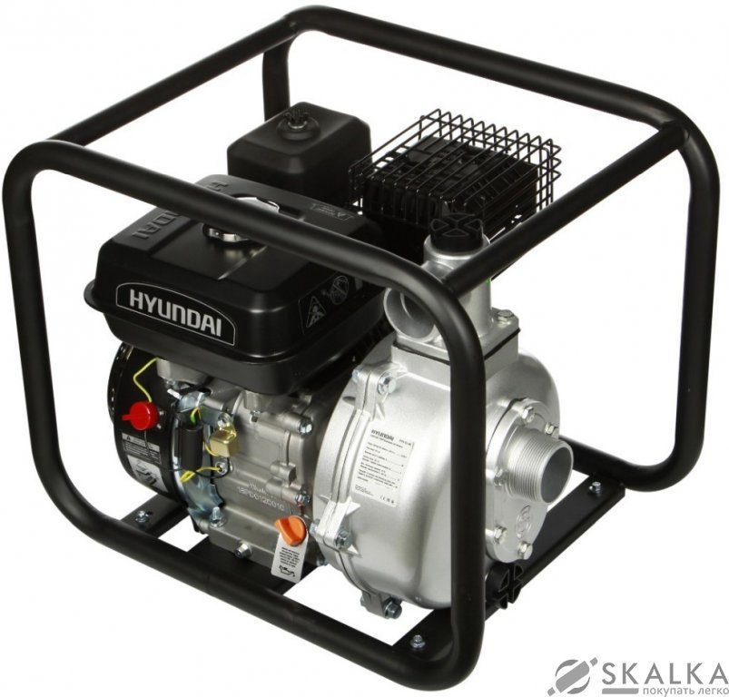 Мотопомпа высоконапорная Hyundai HYH 53-80 На фото Мотопомпа высоконапорная Hyundai HYH 53-80