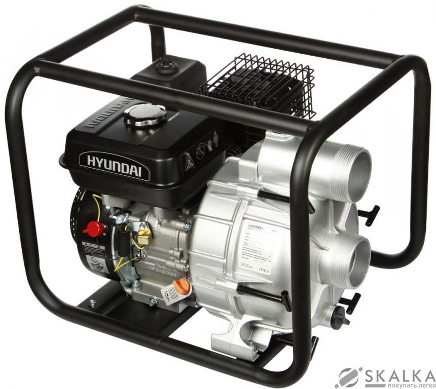 Мотопомпа для грязной воды Hyundai HYT 83 На фото Мотопомпа для грязной воды Hyundai HYT 83