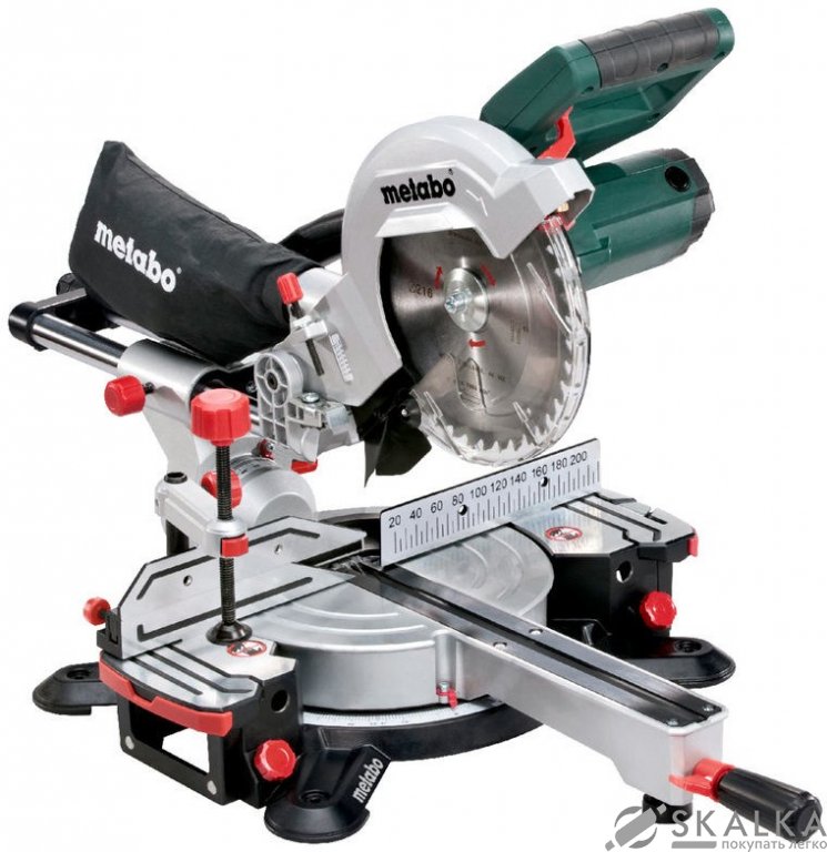 Торцовочная пила Metabo KGS 254 M 1.8 кВт (53526) На фото Торцовочная пила Metabo KGS 254 M 1.8 кВт (53526)