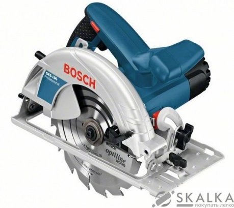 На фото Циркулярная пила Bosch GKS 190 1400 Вт (33529)