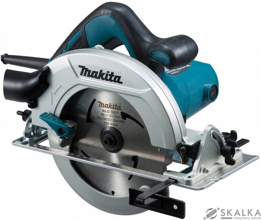 На фото Циркулярная пила Makita HS7601 1200 Вт 190 мм (50429)