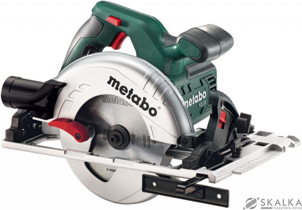 На фото Циркулярная пила Metabo KS 55 FS 1200 Вт 160 мм (50950)