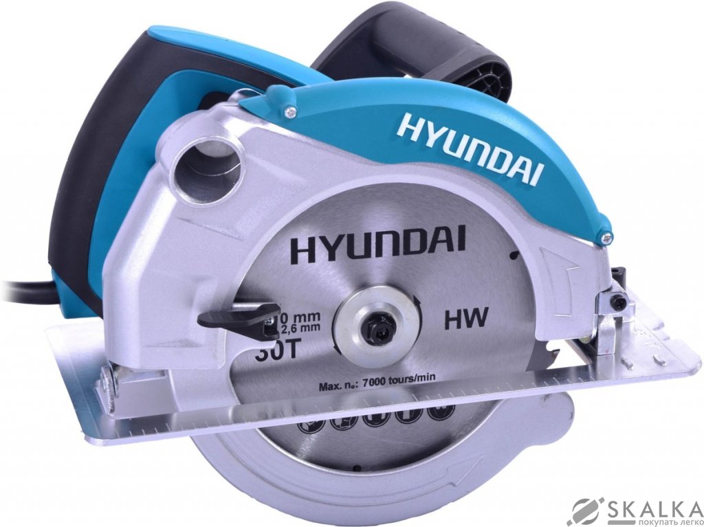 На фото Циркулярная пила Hyundai C 1800-210