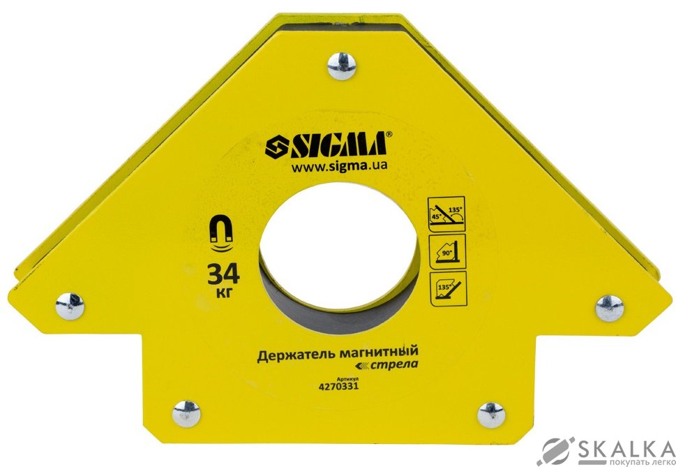 На фото Держатель магнитный стрела Sigma 34 кг (4270331)