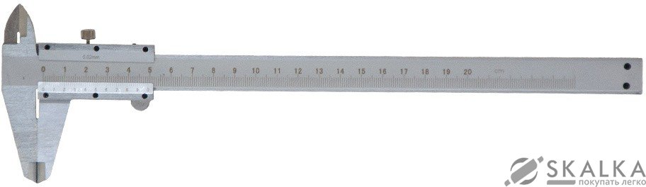 На фото Штангенциркуль Sigma 200 мм в пенале (3922211)