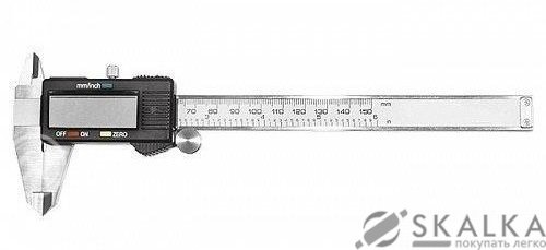 На фото Штангенциркуль электронный Сталь 150 мм (24416)