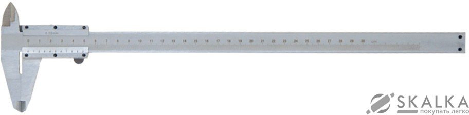 Штангенциркуль Mastertool 300 мм в ПВХ чехле (30-0630) На фото Штангенциркуль Mastertool 300 мм в ПВХ чехле (30-0630)