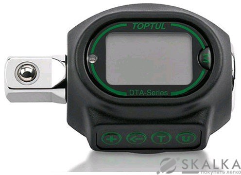 На фото Цифровой динамометрический адаптор Toptul 1/2" 40-200 Нм (DTA-200N)