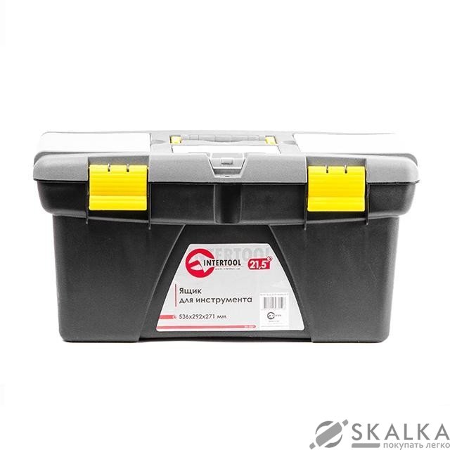 На фото Ящик Intertool для инструмента 21.5" 536*292*271мм (BX-0321)