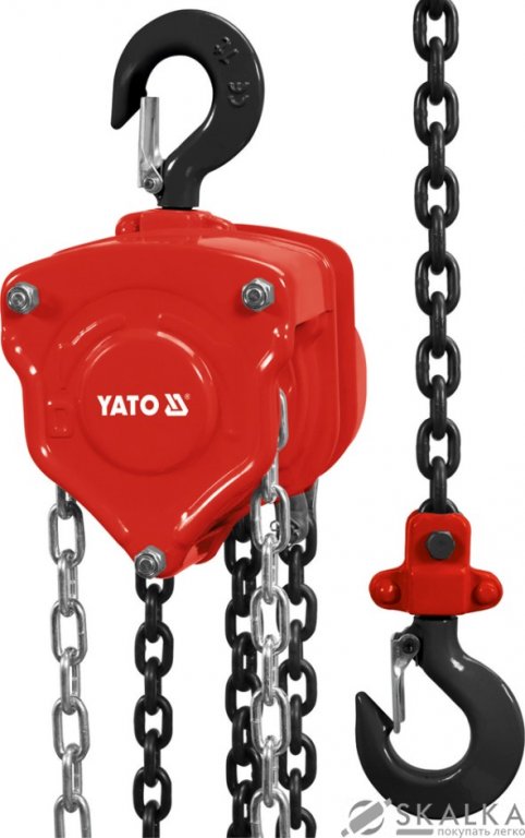 Лебедка ручная тросовая Yato 3 т 3 м (YT-58954) На фото Лебедка ручная тросовая Yato 3 т 3 м (YT-58954)