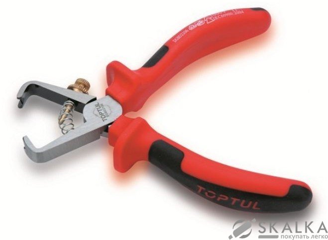 На фото Клещи для снятия изоляции Toptul 6" 1000 V chrome molybdenum (DGBD2106)
