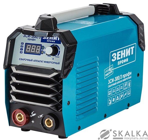 На фото Сварочный инвертор Зенит ЗСИ-300/3 Профи 1.6-5.0 мм 20-300 А (845768)