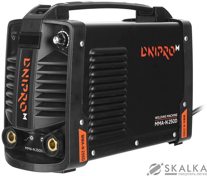На фото Сварочный инвертор Дніпро-М ММА (MOS) N 250 D 1.6-5.0 мм 20-250 А (81963001)