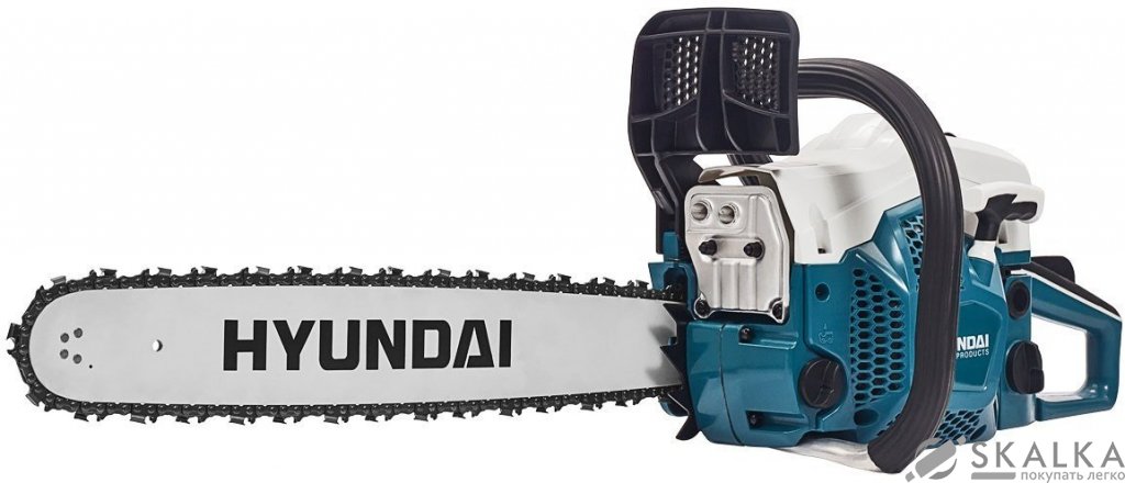 Цепная пила бензиновая Hyundai X 560 На фото Цепная пила бензиновая Hyundai X 560