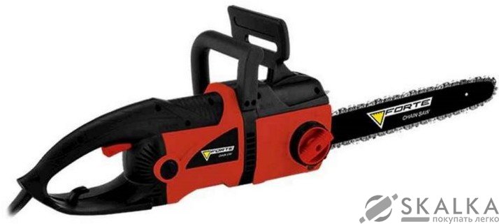 Электропила цепная Forte FES28-40P 2.8 кВт (77547) На фото Электропила цепная Forte FES28-40P 2.8 кВт (77547)