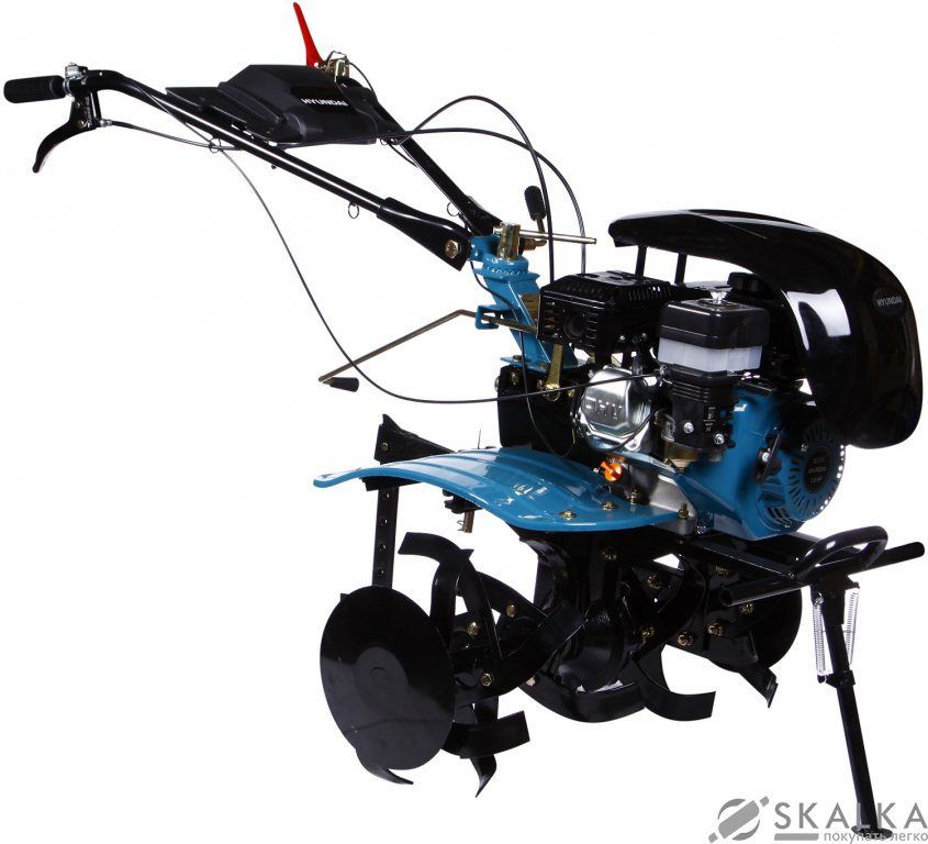 На фото Культиватор бензиновый Hyundai T 1050 7 л.с.