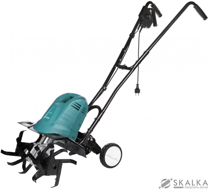На фото Культиватор электрический Hyundai T 1810E