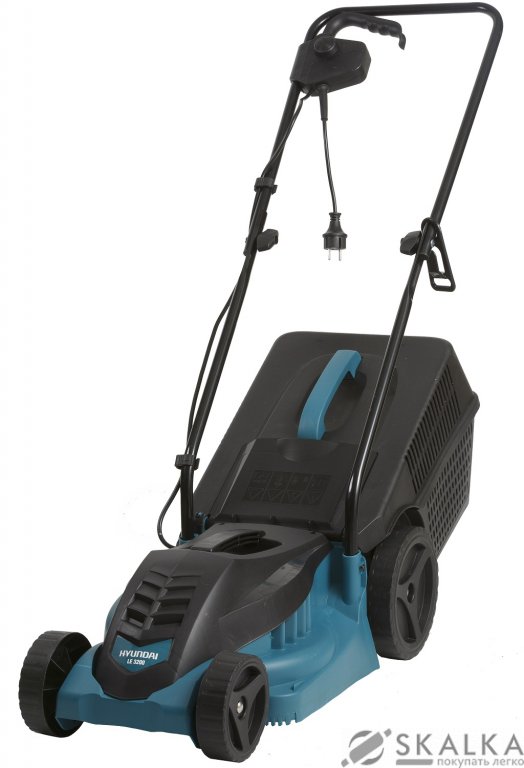 На фото Газонокосилка электрическая Hyundai LE 3200
