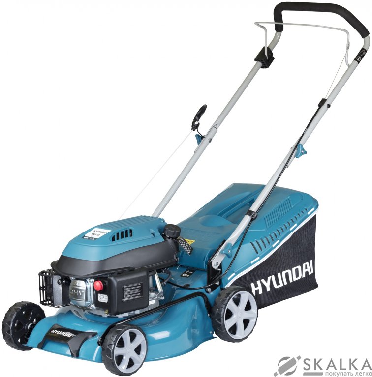 На фото Газонокосилка бензиновая Hyundai L 4310