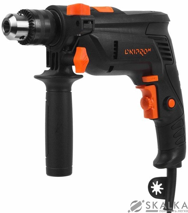 На фото Дрель ударная Дніпро-М HD-75 (80986000)
