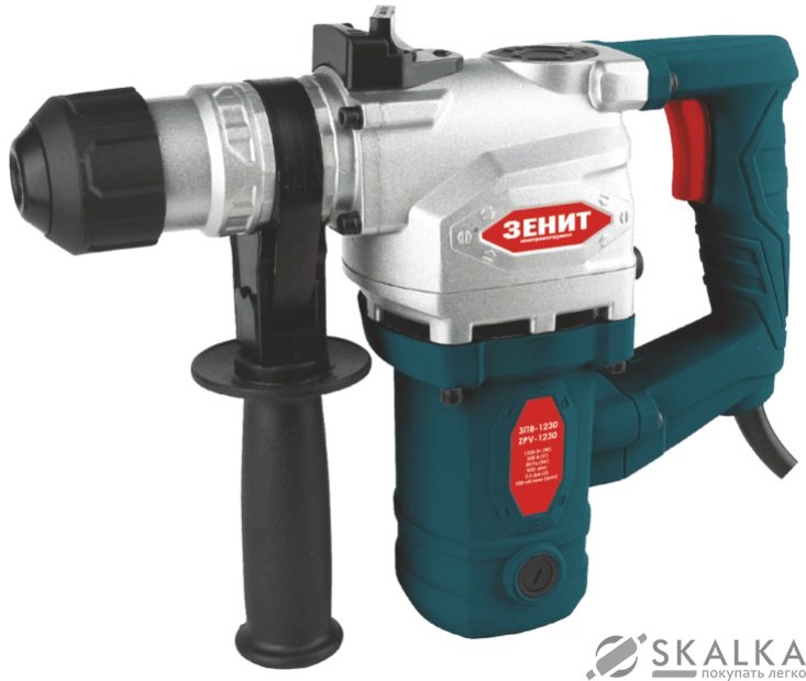 На фото Перфоратор бочковой Зенит ЗПВ-1230 SDS Plus 3 режима (846731)