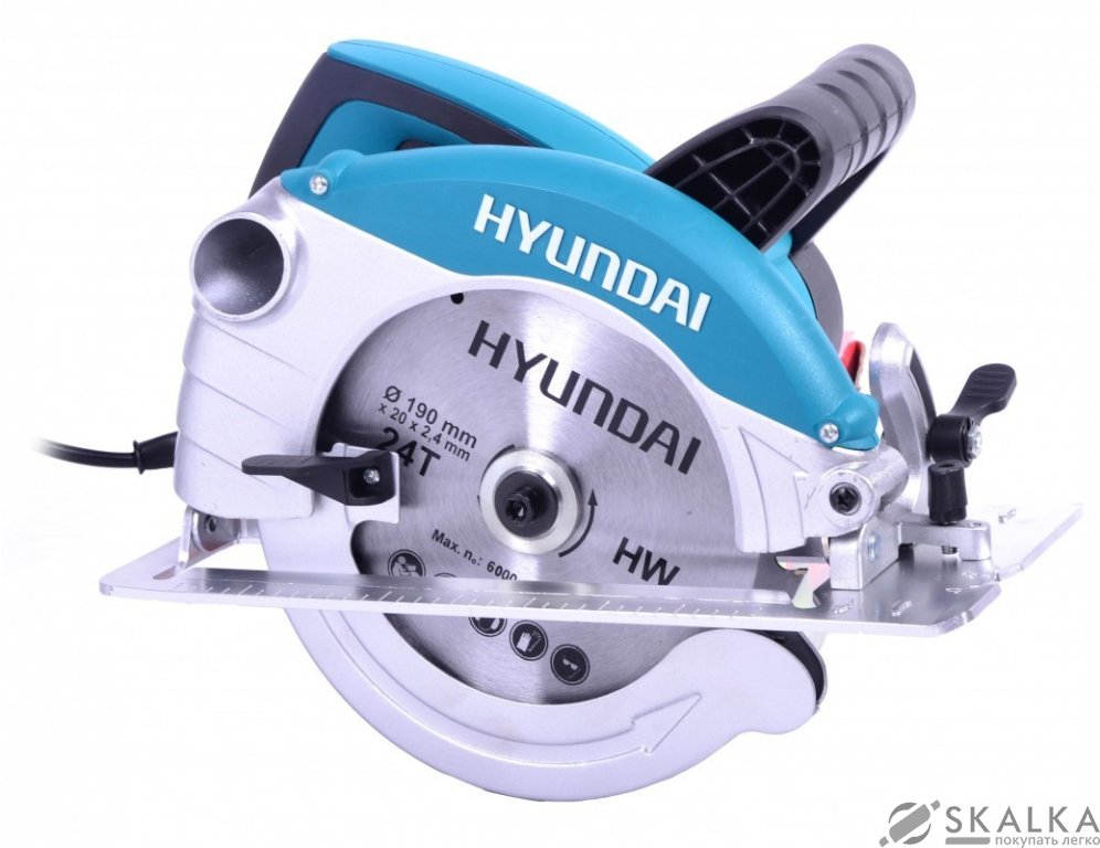 На фото Циркулярная пила Hyundai C 1500-190