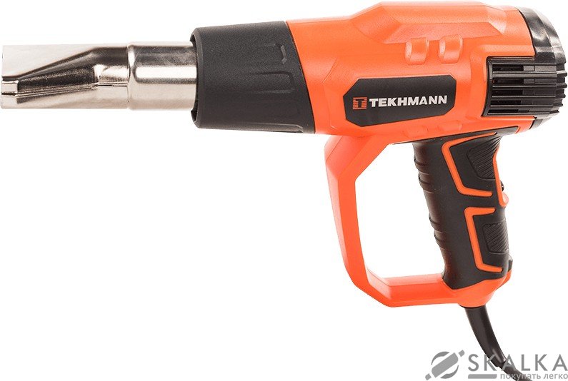 На фото Строительный фен Tekhmann THG-2005 DB с дисплеем (847040)