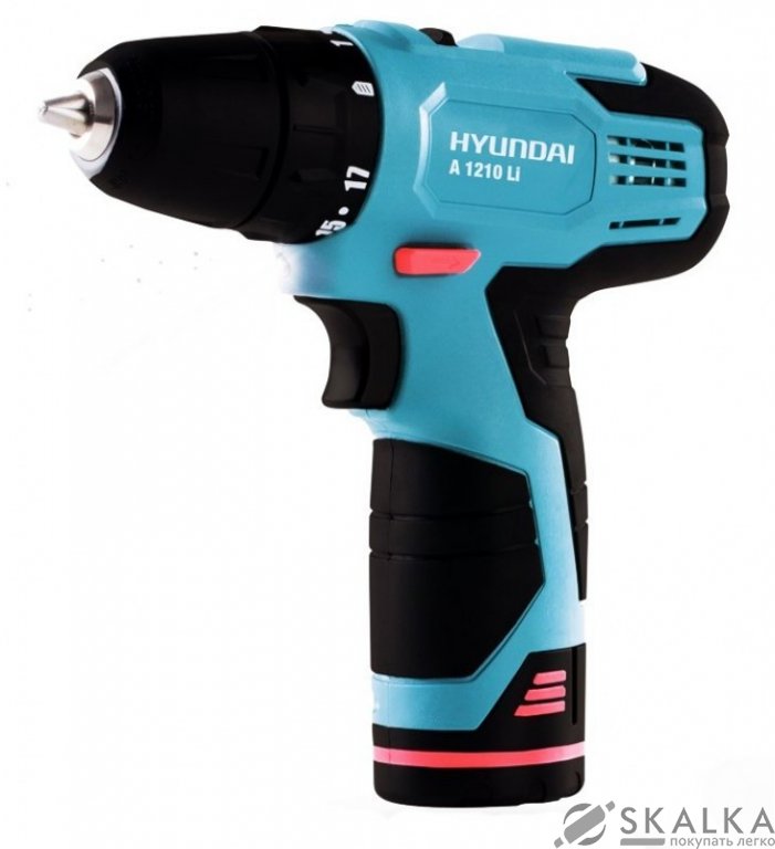 На фото Шуруповерт аккумуляторный Hyundai A 1210Li